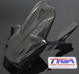 BPCH-7038  Tyga Performance Rear Hugger (Carbon) - For '17-'22 Kawasaki Z125 PRO