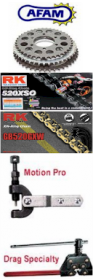 AFAM 520 Conversion Kit w/ RK Chain  RK-AFAM