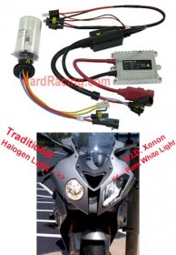 HID-6000K  TRUE HIGH INTENSITY DISCHARGE (H.I.D.) XENON LIGHT  6000k (Pure White)