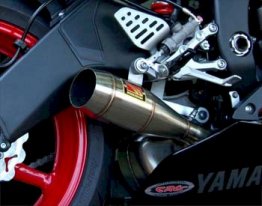 WY607  WERKES USA GP Slip-on - '06-'16 Yamaha R6  WY607