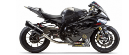 005-281010XV-B  TWO BROTHERS - Full System  '09-'14  S1000RR  BLACK SERIES