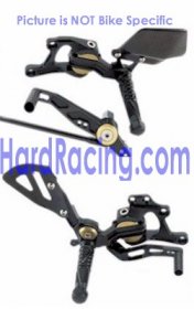 VCR-K07  GILLES Rear Sets - '13-14 ZX-6R 636 Style(38GT)