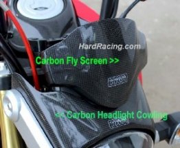 BPCU-7028  Tyga Performance Carbon Headlight Cowling - Honda GROM     (SPECIAL ORDER)