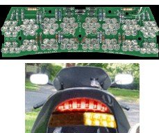 CLED-02CBR954RR   LED Clear Tail Light -  '02-'03 Honda  CBR954RR  RetroFit Kit