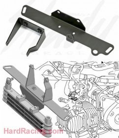 Kitaco  Frame Bracket Plates (upper and lower)   - '13-'20  Honda GROM / GROM SF - IN STOCK