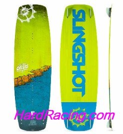 Slingshot  - Kite Board Twin Tips- 2017 Crisis  17225-XX(FREE EXPRESS SHIPPING)