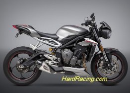 19680BP520   Yoshimura Alpha T Exhaust - Triumph  2018 Street Triple