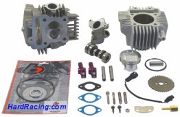 TB Parts 165cc Big Bore Kit (incl. Race Head V2, & Intake Manifold Kit) - '17-'23 Kawasaki Z125 Pro  TBW9177