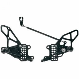 RS560k  Vortex Rear Sets - Suzuki '07-'08 GSX-R1000 - BLACK