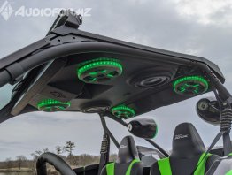 Audioformz Top with Integrated Speakers & LED Lights for 2020+ Kawasaki Teryx KRX 1000  (LEVEL 5), KRX1000LVL5