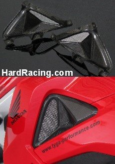 BPCX-7828  Tyga Performance 3D Carbon Side Vents - Honda GROM - SPECIAL ORDER