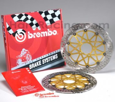 Brembo 320mm "HP" Brake Rotors - 2014-16 BMW S1000RR w/ HP4 Wheels  (FREE EXPRESS SHIPPING) 208.9737.54