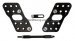 Driven Racing Rear Set Relocation Brackets - '15-'19 Yamaha YZF R3  DRR-001