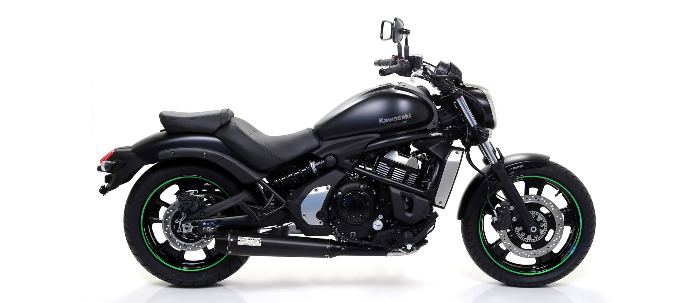 Arrow Exhaust Kawasaki Vulcan S 650 '17-18 -Arrow Full ...