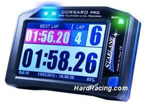 CORSARO-2 PRO Cronometro Starlane GPS CORSARO-II PRO lap timer moto