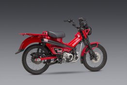 121600K500   Yoshimura RACE STRAIGHT CYCLONE FULL SYSTEM EXHAUST - ' 21-23  CT125 Trail - IN STOCK