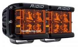 Rigid Industries Amber PRO Series  D-SS SPOT with Amber Pro Lens - Pair, 262214  (IN STOCK)