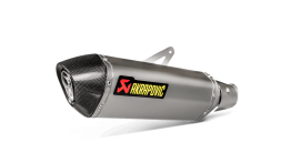 S-K4SO7-HRT   Akrapovic Titanium Slip On - '18-24 Kawasaki Ninja 400