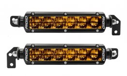 Rigid Industries SR-Series Selective Yellow SAE Fog Light Kit - 2022+ Toyota Tundra, 37201