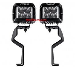 Rigid Industries A-Pillar Light Kit with D-SS Spot Lights - 2021+ Ford F-150, 46737