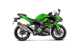S-K4SO5-HRT    Akrapovic Titanium Slip On - '18-19  Ninja 400