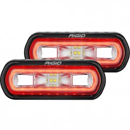 Rigid Industries LED Light Bar - SR-L Series Spreader - Red  Halo Flush Mount or Surface Mount