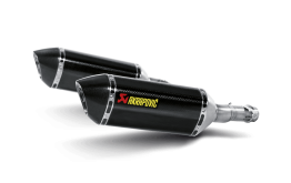 S-K10SO6-HZC  Akrapovic Carbon HEX Dual Slip-ons - '10-'13 Z-1000SX
