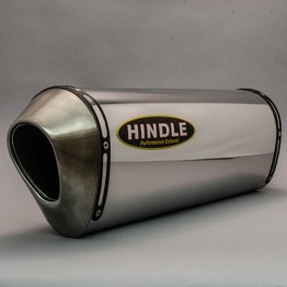 75-0409JS   Hindle Full Stainless Exhaust w/ Evolution Satin SS Can   FJ09 2015-2018