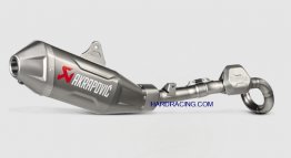 S-H2MET13-FDHLTA  Akrapovic Dirt Exhaust - Honda- CRF 250 R/RX '22-24   Titanium Evolution Full System