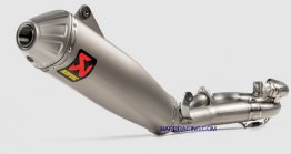 S-Y4MET15-CIBNTA   Akrapovic Dirt Exhaust - Yamaha-  Full Titanium Evolution System - YZ450F  '20-22  /WR 450F '20-23