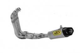 71184CKZ  Arrow Competition Stainless Full Exhaust W/Carbon End Cap- '17-18  BMW S 1000 R