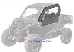 UTV- SuperATV  CAN-AM COMMANDER PRIMAL SOFT CAB ENCLOSURE UPPER DOORS   SE-CA-T-001#COM,  SE-CA-COM4-001#COM