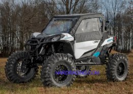 UTV -  CAN-AM MAVERICK TRAIL PRIMAL SOFT CAB ENCLOSURE UPPER DOORS  SE-CA-T-001#TR