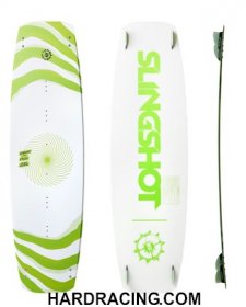 Slingshot  - Kite Board Twin Tips- 2019 CRISIS 19225-XX  (FREE EXPRESS SHIPPING)