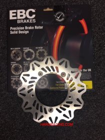 VR1191  EBC FRONT VEE Rotor - Grom ABS/Monkey ABS ONLY