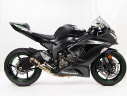 WK609R-BC    WERKES USA  GP Slip-on   '13-'17 Kawasaki ZX6R