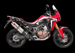 S-H10SO16-WT  Akrapovic Titanium Slip On - 16-19 CRF1000L Africa Twin /18-19  ADV Sports