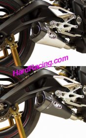 TR602X   M4 Exhaust - Triumph -2018 Street Triple  RM1 Slip On