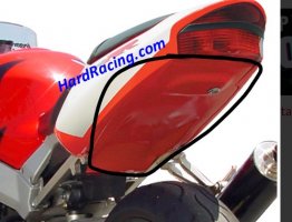 H01RR-SS-XX  Hotbodies Racing Undertail - 00-01 Honda CBR929RR