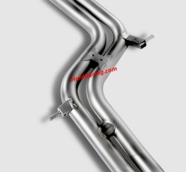 L-AUS58TO  Akrapovic Stainless Link Pipe for 2007-2011 Audi S5 Coupe (8T)