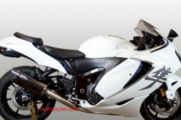 SU8362-GP19  M4 Exhaust - Suzuki-  '08-24 GSXR 1300 Busa  Full System with Black GP19 Canister