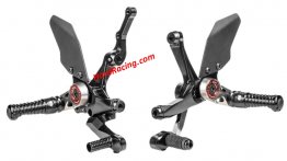 MUE2-D03-B  GILLES MUE2 Rearset Kit for 2022 Ducati Streetfighter V2