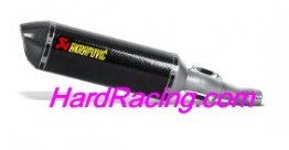 S-S6SO6-HZC  Akrapovic Carbon HEX Slip-on - '08-'10 GSX-R600/750