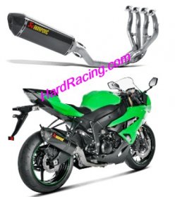 S-K6R6-ZC  Akrapovic Race w/ Carbon Hex & Carbon End - '09-'18 ZX-6R
