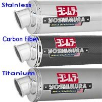 Yoshimura Stainless Race System w/ RS-3 - '04-'10 SV650S/N  (1112055 , 1112052)