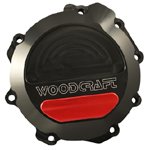 60-0168LB  Woodcraft Billet Alum. Engine Covers - LEFT - '11-'18 ZX-10R