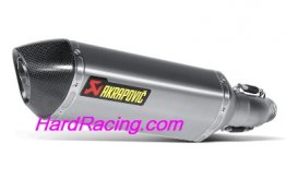 S-S6SO8-HZT  Akrapovic Titanium HEX Slip-on - '11-'17 GSX-R600/750