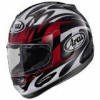 Arai Helmets -Signet Q Replicas/Graphics - Mask Red  ARAI-MSKRD