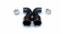 FS.POR.981-XX  Fabspeed Automotive Exhaust - Porsche - 981 Boxster/Cayman Deluxe Bolt-on Tips