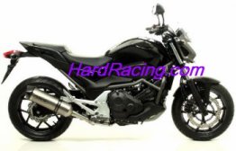 Arrow Exhaust - Honda NC 700 S 2012-14  Arrow Full Race Exhaust  7146-XX,  71796-XX